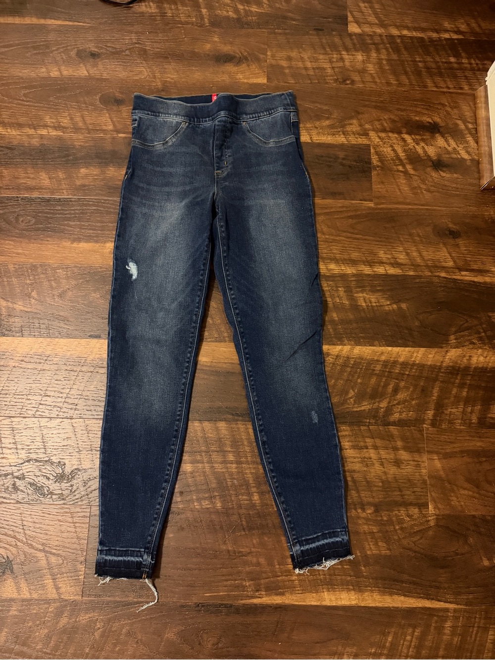 SPANX Dark Wash Skinny Jeans